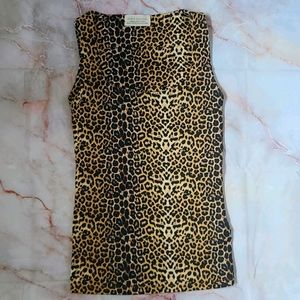 Zara Leopard top,  size S
